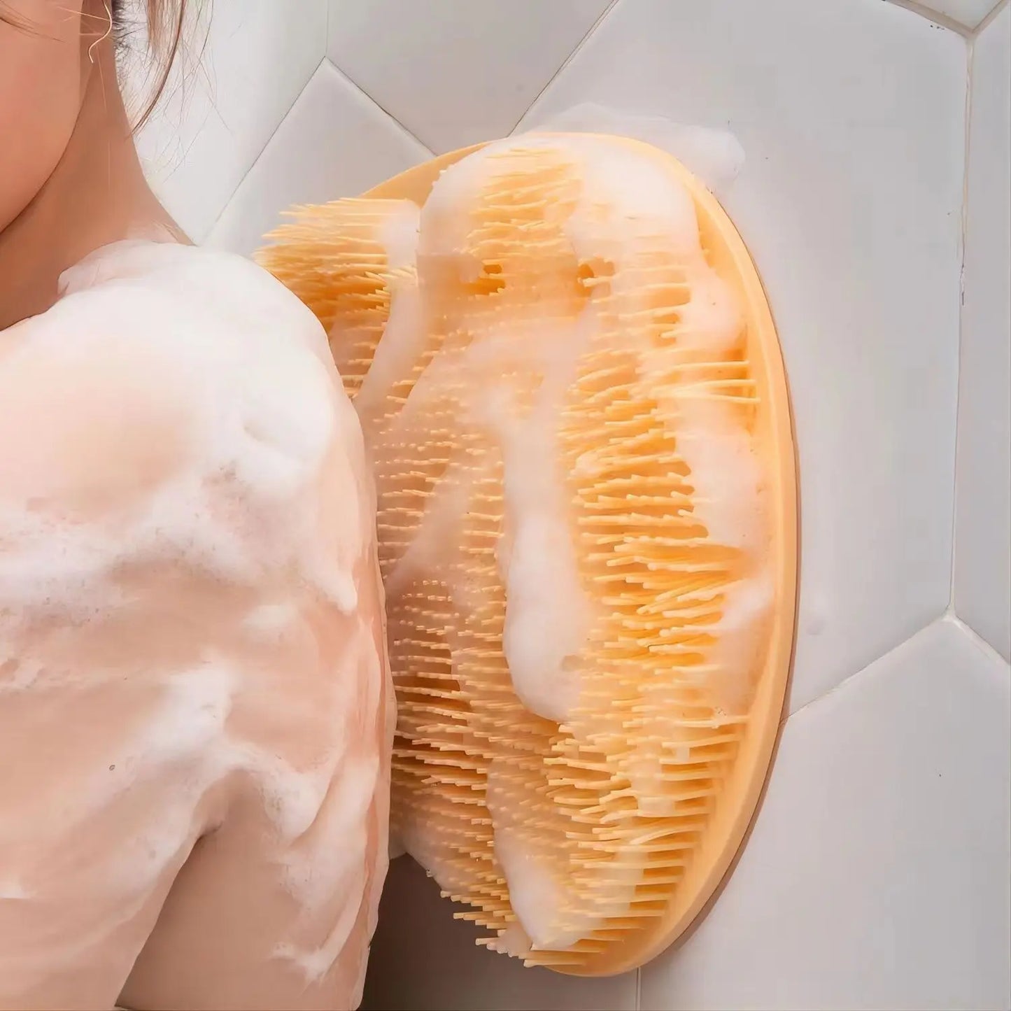 Back and foot cleaning brush